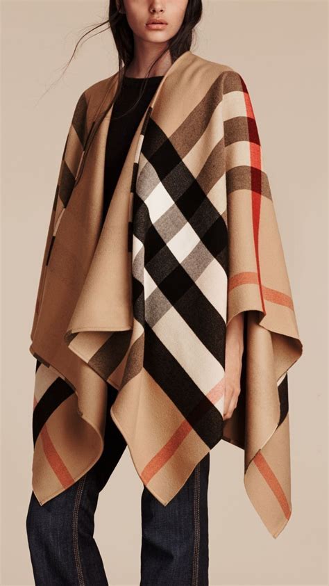 poncho burberry shop|how to authentic burberry poncho.